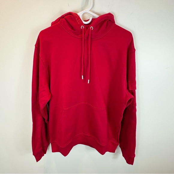 THE KOOPLES Kangaroo Pocket Arm Zip Hoodie Sweatshirt - Picture 2 of 9